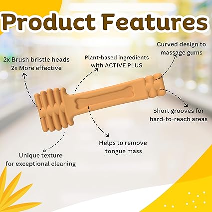 Happy Tummy Bone Treat for Medium to Large Dogs (Mango Bone, 7 Pieces, Large) | Daily Dental Chew for Dogs | Healthy Skins & Coat, Healthy Vision | Sold by Foodie Puppies with Free Key Ring